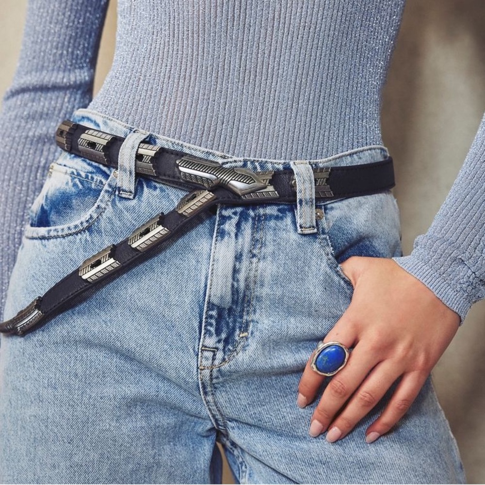 Free People Welcome To The Jungle Belt NWT XS/S